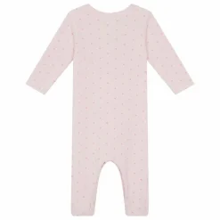 New Bonton Pyjama Avec Pieds Dors Bien | Rose poudré