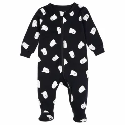 Petit Lem Pyjama Avec Pieds Fantômes Phosphorescents Coton Bio |