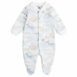 Sleepy Doe Pyjama avec pieds Ski Coton Bio |