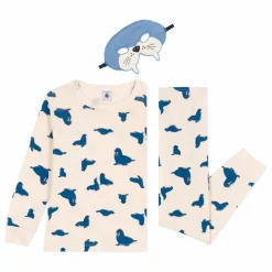 Enfant Petit Bateau Pyjama Bretino Coton Bio |