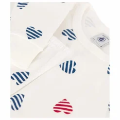 Best Petit Bateau Pyjama Bretonne Coton Bio | Blanc