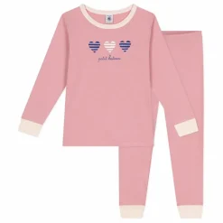 Petit Bateau Pyjama Brexo Coton Bio | Vieux Rose