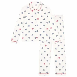 Femme Petit Bateau Nuit|Pyjama Britany Coton Bio |