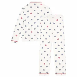 Femme Petit Bateau Nuit|Pyjama Britany Coton Bio |