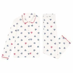 Femme Petit Bateau Nuit|Pyjama Britany Coton Bio |