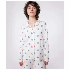 Femme Petit Bateau Nuit|Pyjama Britany Coton Bio |