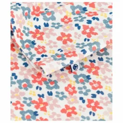 Enfant Petit Bateau Nuit, Sous-Vêtements|Pyjama Chemise et Pantalon Fleuris Coton Bio |