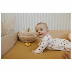 Petit Lem Pyjamas, Sous-Vêtements|Pyjamas, Sous-Vêtements|Pyjama Convertible Côtelé Citrouilles Coton Bio |