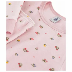 Enfant Petit Bateau Nuit, Sous-Vêtements|Pyjama Cœurs et Fleurs Coton Bio |