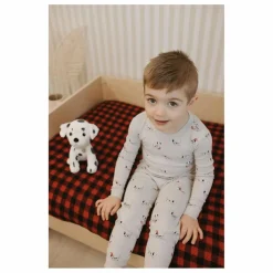 Petit Lem Pyjama Dalmatiens Coton Bio | Gris Clearance