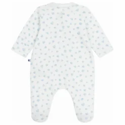 Best Petit Bateau Pyjama Dors Bien Col Cœurs Coton Bio | Blanc