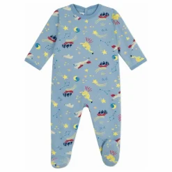 Petit Bateau Pyjama Dors Bien Constellation Coton Bio | Bleu