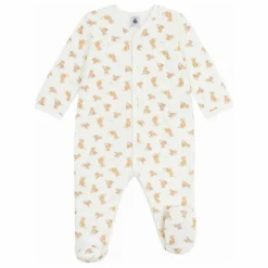 Petit Bateau Pyjamas, Sous-Vêtements|Pyjamas Et Bodies|Pyjama Dors Bien Guépard Coton Bio |