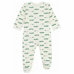 Petit Bateau Pyjamas, Sous-Vêtements|Pyjamas, Sous-Vêtements|Pyjama Dors Bien Pont Dos Crocodiles Coton Bio |