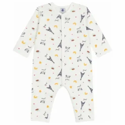 Petit Bateau Pyjamas, Sous-Vêtements|Pyjamas, Sous-Vêtements|Pyjama Dors Bien Tour Eiffel Coton Bio |