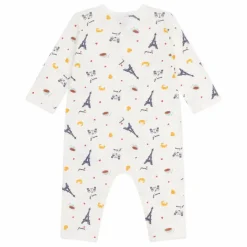 Petit Bateau Pyjamas, Sous-Vêtements|Pyjamas, Sous-Vêtements|Pyjama Dors Bien Tour Eiffel Coton Bio |