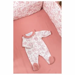 Tartine et Chocolat Pyjama Dors-bien Toile de Jouy | Rose pêche Sale