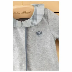 Tartine et Chocolat Pyjama Dors-bien Twill de coton Gris