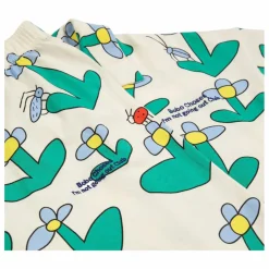 Bobo Choses Pyjama Fleuri Coton Bio | Ecru Clearance