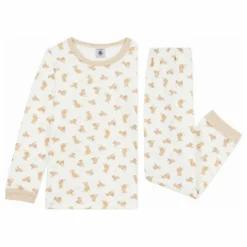 Enfant Petit Bateau Nuit, Sous-Vêtements|Pyjama Guépards Coton Bio |