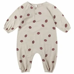 Rylee + Cru Pyjama Henley Football | Stone Online