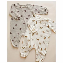 Rylee + Cru Pyjama Henley Football | Stone Online