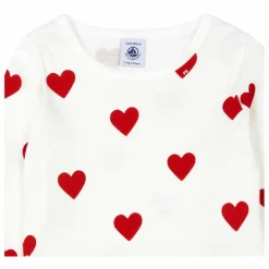 Petit Bateau Pyjama Mison Coton Bio | Blanc