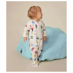 Petit Bateau Pyjama Molleton Boules de Noël |