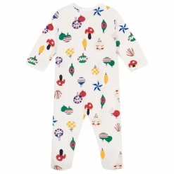 Petit Bateau Pyjama Molleton Boules de Noël |