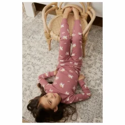 Best Petit Lem Pyjama Pégases Coton Bio | Vieux Rose