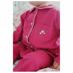 Konges Sløjd Pyjama Pio Coton Bio | Rose fuschia
