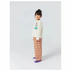 Enfant Bobo Choses Nuit, Sous-Vêtements|Nuit, Sous-Vêtements|Pyjama Rayé Fleur Coton Bio |