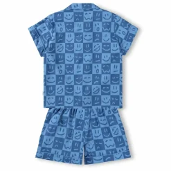Enfant Molo Nuit, Sous-Vêtements|Nuit, Sous-Vêtements|Pyjama Short Lexi Damier Coton Bio |