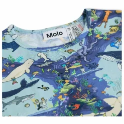 Enfant Molo Pyjama Short Luvis Baleines Coton Bio |
