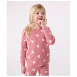 Online Petit Bateau Pyjama Tacourt Coton Bio | Vieux Rose
