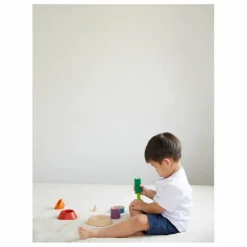 Sale Plan Toys Pyramide à empiler et à encastrer Multicolore