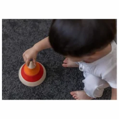 Sale Plan Toys Pyramide à empiler et à encastrer Multicolore