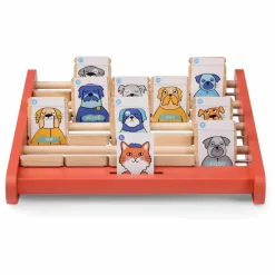 Moulin Roty Jeux De Société|Jeux Éducatifs|Qui es-tu? en bois Les Loufoques