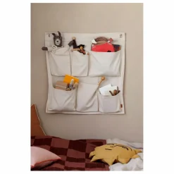 Enfant Ferm Living Kids Rangements Muraux|Patères, Paniers Enfant|Rangement mural en coton |
