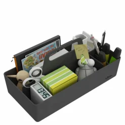 Outlet Vitra Rangement Toolbox en plastique recyclé - Arik Levy | Noir