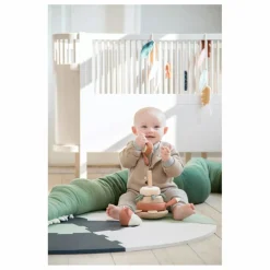 Sebra Renard à empiler doudou et bois