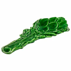Bitossi Repose cuillère en céramique artichaut Carcifio | Vert Online