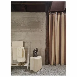 Ferm Living Rideau de douche Chambray | Marron Online