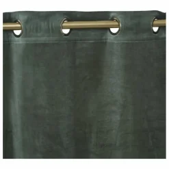 Outlet Haomy Rideau en velours Dehli | Gris bleuté
