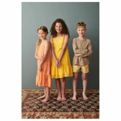 Clearance Caramel Robe à Bretelles Soie Grape | Orange