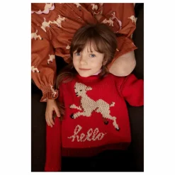 Enfant Hello Simone Robes, Combinaisons|Robe Agatha Agneaux |
