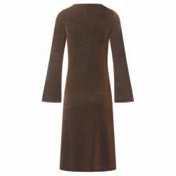 Clearance Alma Deia Robe Anneau Glitters | Marron