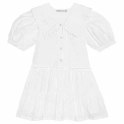 the new society Robe Antonella | Blanc Clearance