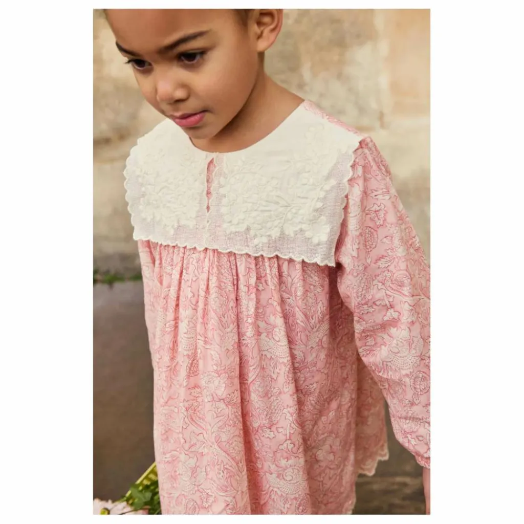 Louise Misha Robe Arinola Coton Bio | Rose Clearance