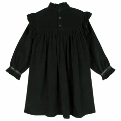 Online Bonton Robe Babouchka Velours Côtelé | Vert foncé